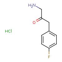 1-amino-3-(4-fluorophenyl)propan-2-one hydrochloride