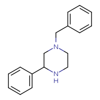 1-benzyl-3-phenylpiperazine
