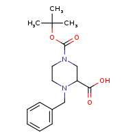 1-benzyl-4-(tert-butoxycarbonyl)piperazine-2-carboxylic acid