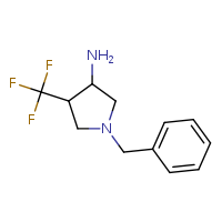 1-benzyl-4-(trifluoromethyl)pyrrolidin-3-amine