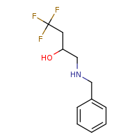 1-(benzylamino)-4,4,4-trifluorobutan-2-ol