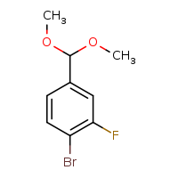1-bromo-4-(dimethoxymethyl)-2-fluorobenzene