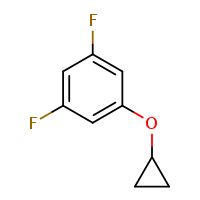 1-cyclopropoxy-3,5-difluorobenzene