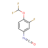 1-(difluoromethoxy)-2-fluoro-4-isocyanatobenzene