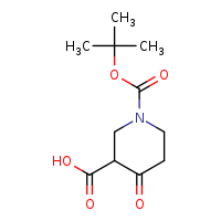 1-(tert-butoxycarbonyl)-4-oxopiperidine-3-carboxylic acid
