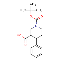 1-(tert-butoxycarbonyl)-4-phenylpiperidine-3-carboxylic acid