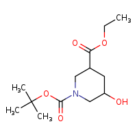 1-tert-butyl 3-ethyl 5-hydroxypiperidine-1,3-dicarboxylate