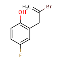 2-(2-bromoprop-2-en-1-yl)-4-fluorophenol