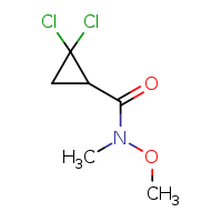 2,2-dichloro-N-methoxy-N-methylcyclopropane-1-carboxamide