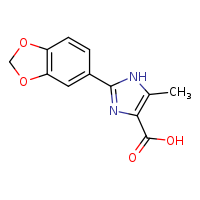2-(2H-1,3-benzodioxol-5-yl)-5-methyl-1H-imidazole-4-carboxylic acid