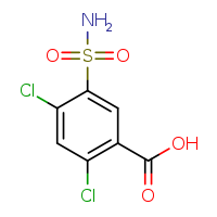 2,4-dichloro-5-sulfamoylbenzoic acid