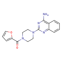 2-[4-(furan-2-carbonyl)piperazin-1-yl]quinazolin-4-amine