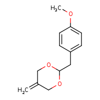 2-[(4-methoxyphenyl)methyl]-5-methylidene-1,3-dioxane
