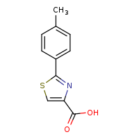 2-(4-methylphenyl)-1,3-thiazole-4-carboxylic acid
