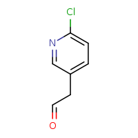 2-(6-chloropyridin-3-yl)acetaldehyde
