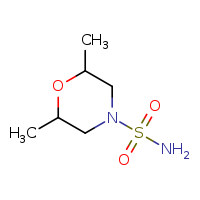 2,6-dimethylmorpholine-4-sulfonamide