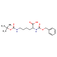 2-{[(benzyloxy)carbonyl]amino}-6-[(tert-butoxycarbonyl)amino]hexanoic acid