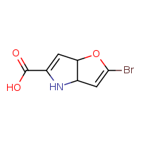 2-bromo-3aH,4H,6aH-furo[3,2-b]pyrrole-5-carboxylic acid