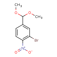 2-bromo-4-(dimethoxymethyl)-1-nitrobenzene