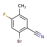 2-bromo-4-fluoro-5-methylbenzonitrile