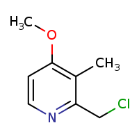2-(chloromethyl)-4-methoxy-3-methylpyridine