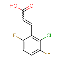 (2E)-3-(2-chloro-3,6-difluorophenyl)prop-2-enoic acid