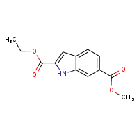 2-ethyl 6-methyl 1H-indole-2,6-dicarboxylate
