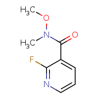 2-fluoro-N-methoxy-N-methylpyridine-3-carboxamide