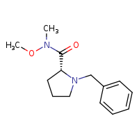 (2R)-1-benzyl-N-methoxy-N-methylpyrrolidine-2-carboxamide