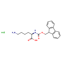 (2R)-6-amino-2-{[(9H-fluoren-9-ylmethoxy)carbonyl]amino}hexanoic acid hydrochloride