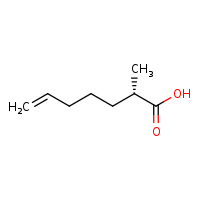 (2S)-2-methylhept-6-enoic acid