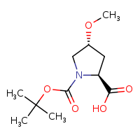 (2S,4R)-1-(tert-butoxycarbonyl)-4-methoxypyrrolidine-2-carboxylic acid