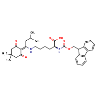 (2S)-6-{[1-(4,4-dimethyl-2,6-dioxocyclohexylidene)-3-methylbutyl]amino}-2-{[(9H-fluoren-9-ylmethoxy)carbonyl]amino}hexanoic acid