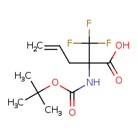 2-[(tert-butoxycarbonyl)amino]-2-(trifluoromethyl)pent-4-enoic acid