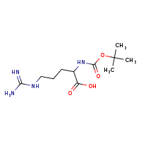 2-[(tert-butoxycarbonyl)amino]-5-carbamimidamidopentanoic acid