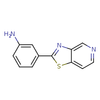 3-{[1,3]thiazolo[4,5-c]pyridin-2-yl}aniline