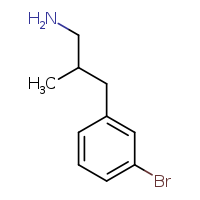 3-(3-bromophenyl)-2-methylpropan-1-amine