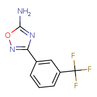 3-[3-(trifluoromethyl)phenyl]-1,2,4-oxadiazol-5-amine