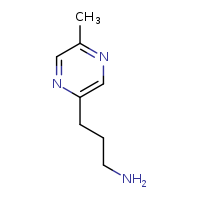 3-(5-methylpyrazin-2-yl)propan-1-amine