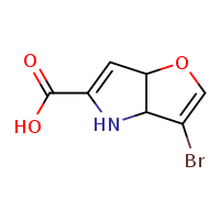 3-bromo-3aH,4H,6aH-furo[3,2-b]pyrrole-5-carboxylic acid