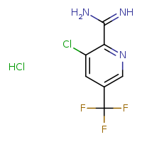 3-chloro-5-(trifluoromethyl)pyridine-2-carboximidamide hydrochloride