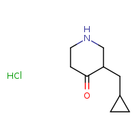 3-(cyclopropylmethyl)piperidin-4-one hydrochloride