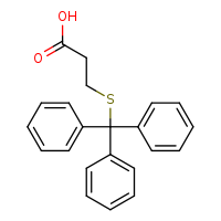 3-[(triphenylmethyl)sulfanyl]propanoic acid
