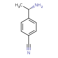 4-[(1S)-1-aminoethyl]benzonitrile
