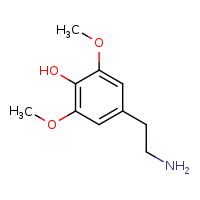 4-(2-aminoethyl)-2,6-dimethoxyphenol