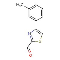 4-(3-methylphenyl)-1,3-thiazole-2-carbaldehyde