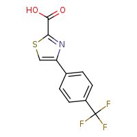 4-[4-(trifluoromethyl)phenyl]-1,3-thiazole-2-carboxylic acid