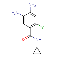 4,5-diamino-2-chloro-N-cyclopropylbenzamide