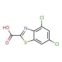4,6-dichloro-1,3-benzothiazole-2-carboxylic acid