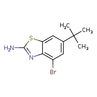4-bromo-6-tert-butyl-1,3-benzothiazol-2-amine